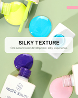 CaiXuan Nail Gel Polish colour Uv Gel Set 60 pièces/kit Nail Art Salon Base et couche de finition Uv Gel vernis à ongles Set
