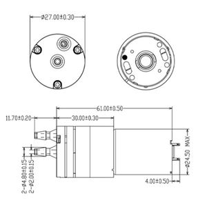 Pompe à <span class=keywords><strong>eau</strong></span> miniature 370 DC à faible bruit et haute température pour pistolet <span class=keywords><strong>de</strong></span> désinfection – Offre directe - Product Image 6