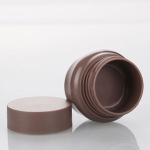 NOUVEAU <span class=keywords><strong>Mini</strong></span> pot en plastique brun bon marché de 5 g pour gel à ongles, crème, en vente - Product Image 5