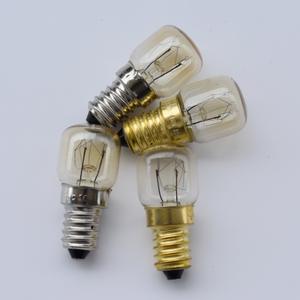 Ampoules pour <span class=keywords><strong>four</strong></span> à micro-ondes à <span class=keywords><strong>culot</strong></span> E12 <span class=keywords><strong>E14</strong></span>, <span class=keywords><strong>15W</strong></span> 25W, résistantes à la chaleur jusqu'à 300 degrés, ampoules pour grille-pain T22 T25, ampoules à incandescence - Product Image 3