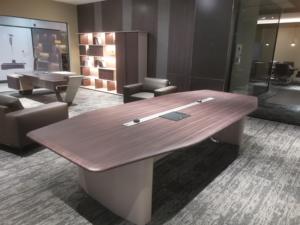 Thiết kế mới chất lượng cao sang trọng hiện đại nội thất văn phòng bảng Ông Chủ CEO 2.4m gỗ Veneer điều hành quản lý văn phòng bàn - Product Image 6