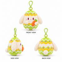 Promotion Festive : Porte-clés Peluche Personnalisé Lapin Kawaii Dessin Animé 10cm 15cm 20cm, Breloque de Sac, Porte-clés Lapin