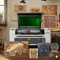 KH-Laser China Fabrik 9060 CO2 Laser-Gravur- und Schneidemaschine für Acryl Holz Leder Stein MDF Kunststoff Sperrholz Papier DXF/DST/PLT