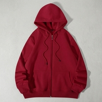 Ventes en gros de sweats à capuche unisexes imprimés, de haute qualité, personnalisés, en tricot ample pour l'hiver
