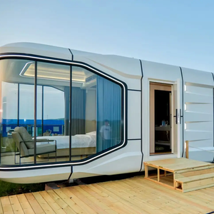 New Factory Price Space Capsule Residential Scenic Activity with Smart Home Ai Voice Tiny Complete <b>Prefab</b> <b>House</b> Portable - Product Image 3