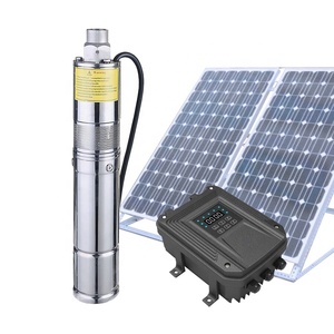 Pompa Solare Sommergibile Standard da 5kW per Pozzi Profondi da Giardino, con Pannello Solare, Portata 100m, Motore da 1hp - Vendita all'Ingrosso Diretta dalla Fabbrica - Product Image 1