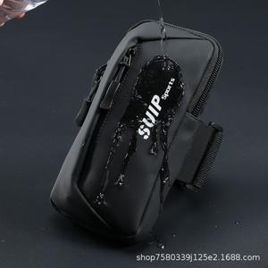 Custom Wholesale Unisex Universal Sports Arm <b>Bag</b> New Style Waterproof Wrist Strap With Pu Lining for Outdoor <b>Jogging</b> - Product Image 5