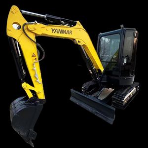 Mini-excavatrices Yanmar Vio35 d'occasion certifiées CE, mini-pelles hydrauliques de 3,5 tonnes, faible nombre d'heures de travail pour jardin et ferme - Product Image 6