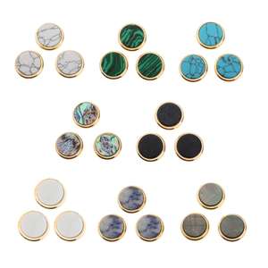 Juego de 3 Llaves de Pistón para Trompeta, Accesorio para Instrumento Musical, Carcasa Niquelada Dorada, Hebillas de Latón para <span class=keywords><strong>Corneta</strong></span>, <span class=keywords><strong>Llave</strong></span> de Palma - Product Image 1