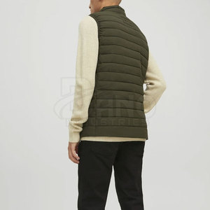 Top Vente Hiver Puffer Gilet Confortable Extérieur Laine Tissu 3D Motif Fait Pakistan Nylon Polyester Personnalisable Logo - Product Image 2