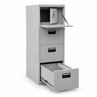 Armoire de classement métallique en gros pour bureau, avec tiroirs en acier, armoire de rangement combinée, armoire à suspendre en métal à 2, 3 ou 4 tiroirs