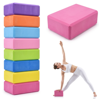 Bloc de yoga en EVA haute densité, brique de yoga en mousse personnalisable pour le Pilates, les étirements et la remise en forme