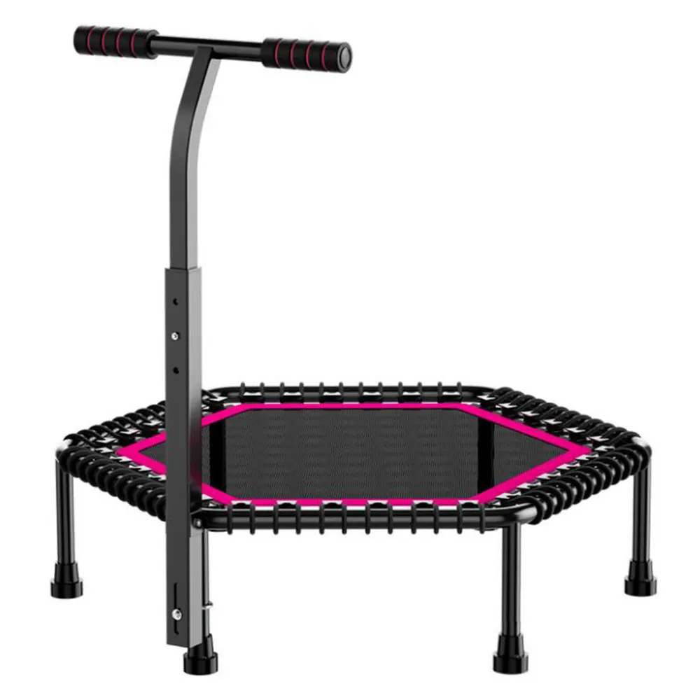 50 "Fitness Rebounder Met Verstelbare Schuim Handvat Outdoor Indoor Trampoline