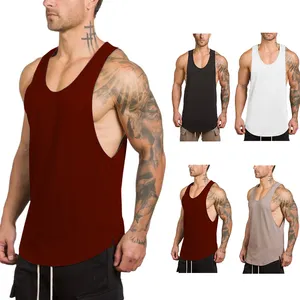 2024 nuevo chaleco personalizado ropa deportiva para hombres fitness ropa deportiva de secado rápido para hombres