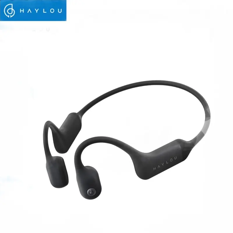 HAYLOU Headphone Konduksi Tulang, Headset Pengisian Daya Cepat Magnetik Qcc3044 BT5.2 IP67 Tahan Air Melindungi Earphone Olahraga