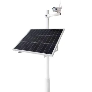 CCTV özel GÜNEŞ PANELI besleme sistemi izleme sistemi için güneş kiti 60Ah pil ile 100W paneli güç
