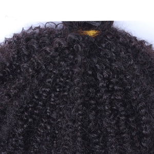 <span class=keywords><strong>ผม</strong></span>ต่อแบบ Afro Kinky Curly ของแท้จากบราซิล ขนาด 8 นิ้ว 10 นิ้ว 12 นิ้ว ราคาถูก <span class=keywords><strong>ผม</strong></span>บราซิลแบบ 4C  แบบเป็นมัดๆ  แบบหยิกฟู - Product Image 3