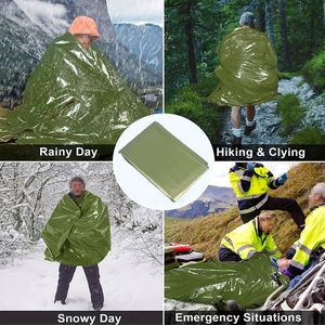 Couverture de survie d'extérieur, abri d'urgence avec coton PE pour 1-2 personnes, pour l'alpinisme et les opérations de sauvetage - Product Image 3