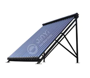 Array of 24 tubes High Efficiency Heat Pipe Solar Collector