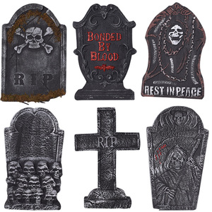 Decoración para el Festival de Halloween, Lápida de Espuma para Casa Embrujada, Decoración de Lápida, Accesorios de Fotografía - Product Image 2