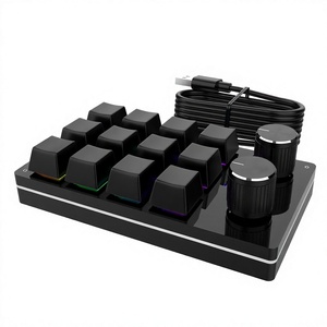 Teclado inalámbrico Bluetooth pequeño con teclas de atajo para e-sports, osu, juegos, mini teclado mecánico intercambiable en caliente L741 - Product Image 1