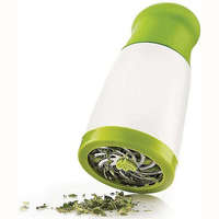 Groene Keukenaccessoires Handmatige Plastic PP Kruidenmolen Shredder Koriander Peterselie Snijder Groentegereedschap YH-470