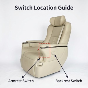 Solución Completa de Mejora de Asientos para Toyota Alphard Serie 20, 30 y 40, <span class=keywords><strong>Silla</strong></span> VIP Personalizada Tipo Capitán, Accesorios de Modificación Interior - Product Image 5
