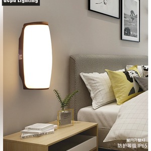 Applique murale extérieure LED moderne 10W étanche pour jardin, balcon, terrasse, entrée, passage - Product Image 2