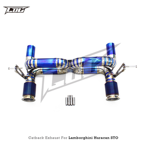 Échappement arrière d'origine pour Lamborghini <span class=keywords><strong>Huracan</strong></span> <span class=keywords><strong>STO</strong></span>/EVO Spyder/Technica 5.2L 2019-2020 en alliage de titane - Product Image 2