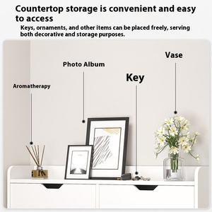 Zapatero Plegable <span class=keywords><strong>de</strong></span> Melamina y Madera, Mueble Moderno para Almacenamiento <span class=keywords><strong>de</strong></span> Zapatos en la <span class=keywords><strong>Entrada</strong></span> del Hogar, Varios Estilos, para Sala <span class=keywords><strong>de</strong></span> Estar - Product Image 5