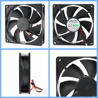 Ventilateur axial CC sans balais CoolCox 9225 (92x92x25mm) 5V/12V/24V, idéal pour le refroidissement des processeurs et des lave-linges/séchoirs, compatible OEM et ODM