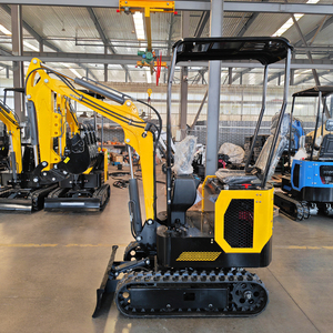 Hiệu quả cao New Máy xúc mini Digger 1 tấn Crawler đào đất máy móc nhỏ Digger Auger Breaker búa Micro Bagger - Product Image 6