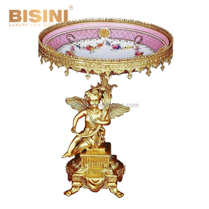 64 cm di Altezza Reale Classico Regency 3 In Ottone Angelo Decorato Dipinto A Mano Marine Blue Porcellana <span class=keywords><strong>Orologio</strong></span> <span class=keywords><strong>Da</strong></span> <span class=keywords><strong>Parete</strong></span> con Pendolo - Product Image 5