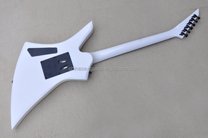 Flyoung White Unusual shape Guitar Musical <b>Instrument</b> 6 <b>String</b> Guitar - Product Image 5