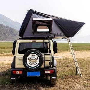 Tente de toit en toile moderne et imperméable à l'eau à double couche pour 2 personnes, <span class=keywords><strong>camping</strong></span>-<span class=keywords><strong>car</strong></span> quatre saisons - Product Image 1