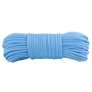 Série de cordes tressées en polyester et nylon de couleur unie, qui brillent dans le noir - Product Image 2