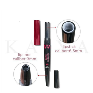 Kaiya Chuyên Nghiệp Mỹ Phẩm Bao Bì Vật Liệu Tùy Chỉnh Rỗng Double-Ended Bút Xoay Son Môi Lipliner Bút Chì Nhãn Hiệu Riêng - Product Image 2