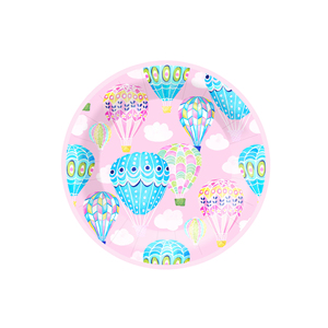 Juego de Vajilla Desechable DAMAI con Temática de Circo, Decoración para Fiestas, Juego de Vajilla Desechable con Plato de Papel y Servilleta de Papel - Product Image 4