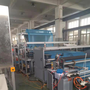 Máquina de fabricación de cubrecamas desechables, máquina de fabricación de sábanas de tela no tejida y plegable, <span class=keywords><strong>SMS</strong></span> PP - Product Image 3