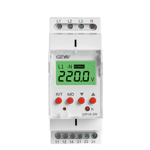 Dispositif de protection contre les surtensions miniature GRV8-SP avec affichage numérique LCD, tension réglable, conception étanche - Product Image 3