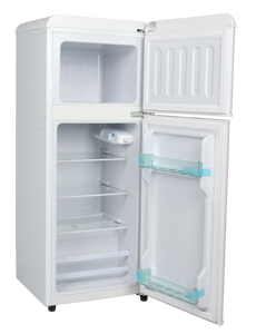 Refrigeradores <span class=keywords><strong>Retro</strong></span> de Doble Puerta para el Hogar y Hoteles, con Congelador Superior, Manija Eléctrica y Estilo <span class=keywords><strong>Retro</strong></span> - Product Image 5