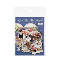 15 Pegatinas por Paquete, Serie El Resto de Mi Vida Contigo, Pegatinas Decorativas Románticas con Personajes de Parejas para Diarios Escritos a Mano