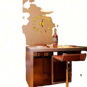 Reloj de Pared Digital 3D de Acrílico con Movimiento Hangzhou, Tamaño 40cm - Product Image 5