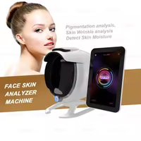Bitmoji A6 New Skin Analyzer 15.6 Inch Ai Professional Magic Mirror Facial Spectrum Facial Skin Analyzer Scanner for Salon