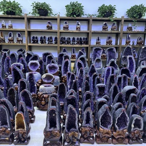 Wholesale Global <strong>Supplier</strong> High Quality Loose Gemstone Spiritual Healing <strong>Crystal</strong> Craft Amethyst <strong>Cluster</strong> <strong>Geode</strong> for Home Decoration - Product Image 2