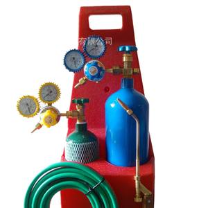 ชุดเชื่อมแก๊สพกพาแบบพกพาจากโรงงานโดยตรง ชุดเชื่อมออกซิ-อะเซทิลีน 4 ลิตร พร้อมคุณสมบัติความปลอดภัย รุ่น PT-4WT - Product Image 5