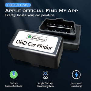 OBD Box automatique <span class=keywords><strong>voiture</strong></span> GPS Tracker <span class=keywords><strong>voiture</strong></span> véhicule OBD prise localisateur Apple tracker AirTag trouver mon appareil Anti-perte - Product Image 2