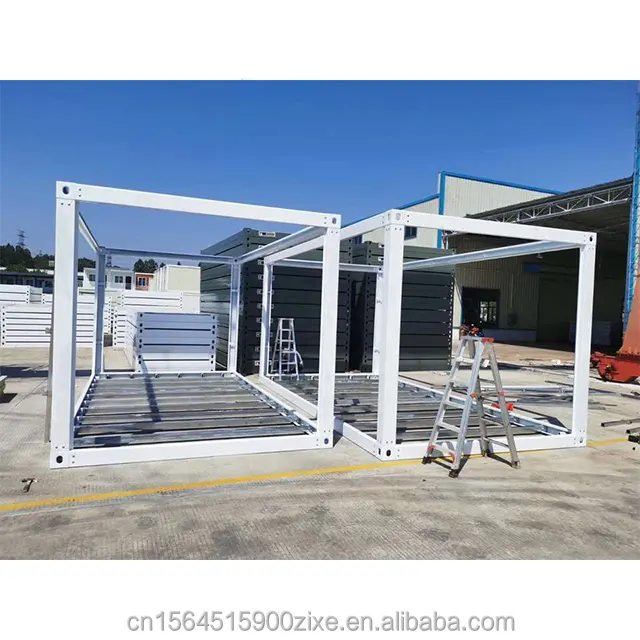 Metalen Frames In Voorraad Maatwerk Huis Frames Draagbare Container Frames 20ft40ft Flat Pack Container Huis Zonder Muren