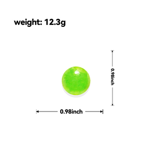 TPR Hot Sale 3cm Soft Ball Glitter Stress Ball Reliever Pinch Fidget Toy Gummy Toy Rainbow TPR Sensory Stress <b>Squishy</b> Balls - Product Image 5