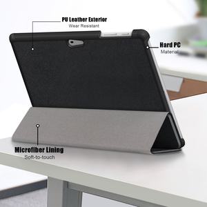 Funda de Cuero PU para Teclado de Microsoft Surface Pro 7 Plus/7/6/5/4, Protector de Pantalla de 12.3 Pulgadas para Tablet, Cubierta para Surface Pro 9/8/x - Product Image 4